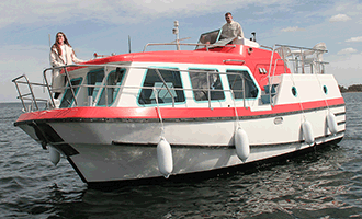 Hausboot für bis zu 5 Personen: Pirate 915